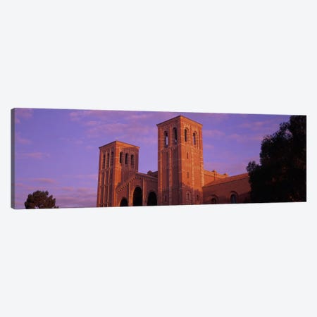 Low angle view of Royce Hall at university campus, University of California, Los Angeles, California, USA Canvas Print #PIM10948} by Panoramic Images Canvas Art Print