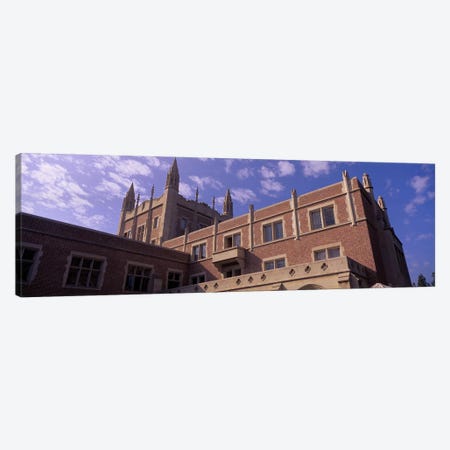 Low angle view of Kerckhoff Hall, University of California, Los Angeles, California, USA Canvas Print #PIM10953} by Panoramic Images Canvas Artwork