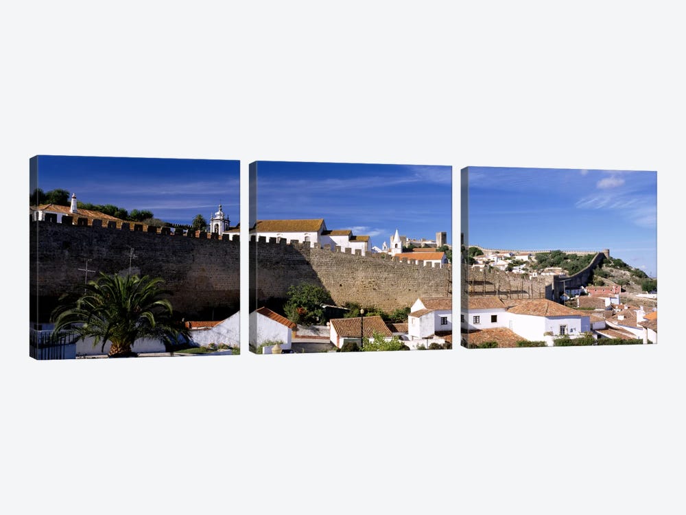 Obidos Portugal by Panoramic Images 3-piece Canvas Artwork