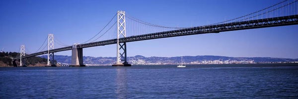 San Francisco: The Bay Bridge, San Francisco, CA by Panoramic Images