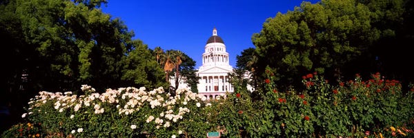 Sacramento: Facade of a government building, California State Capitol Building, Sacramento, California, USA #2 by Panoramic Images