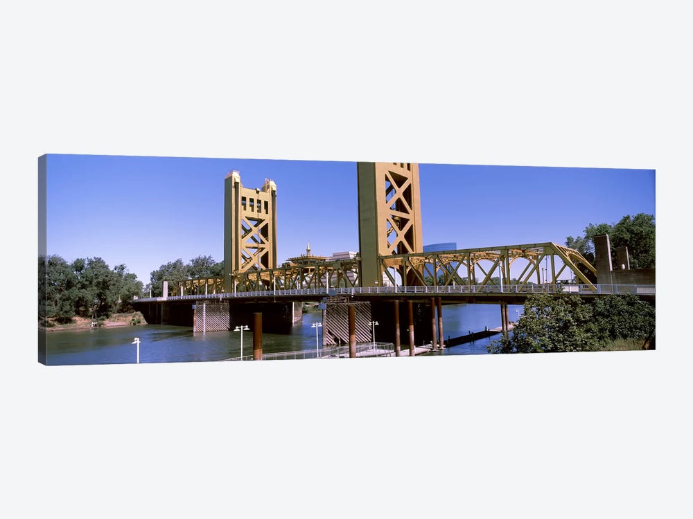 Tower Bridge, Sacramento, CA, USA by Panoramic Images 1-piece Canvas Art Print
