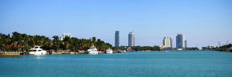 Buildings at the waterfront, Miami, Florida, USA #2 by Panoramic Images wall art