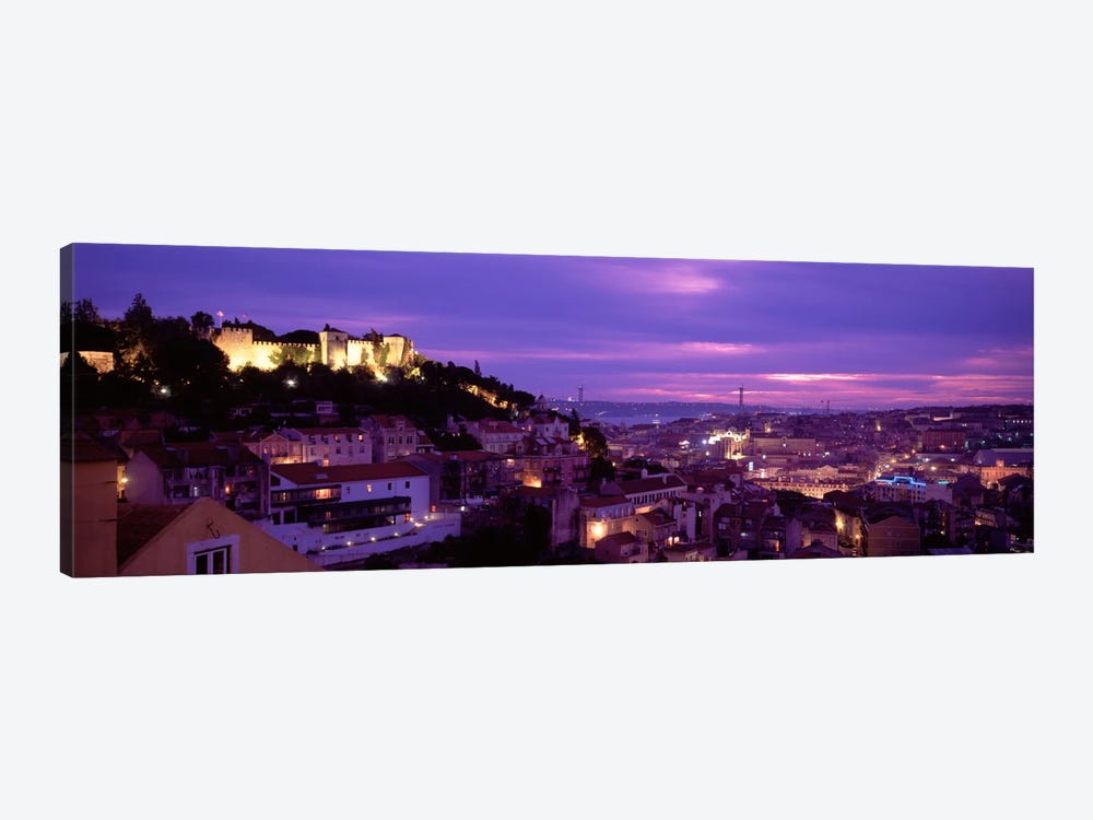 Rooftop View Of Alfama District, Lisbon, Portugal by Panoramic Images 1-piece Canvas Artwork