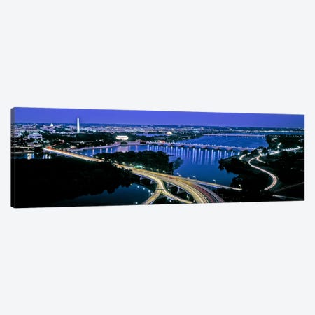High angle view of a city, Washington DC, USA Canvas Print #PIM10981} by Panoramic Images Canvas Print