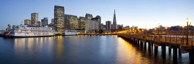 San Francisco PierSan Francisco, Califorina by Panoramic Images canvas print
