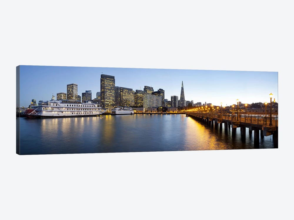 San Francisco PierSan Francisco, Califorina by Panoramic Images 1-piece Canvas Print