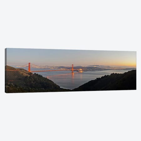 Hawk Hill, Marin Headlands, Goden Gate Bridge, San Francisco, Califorina #2 Canvas Print #PIM10989} by Panoramic Images Canvas Art Print