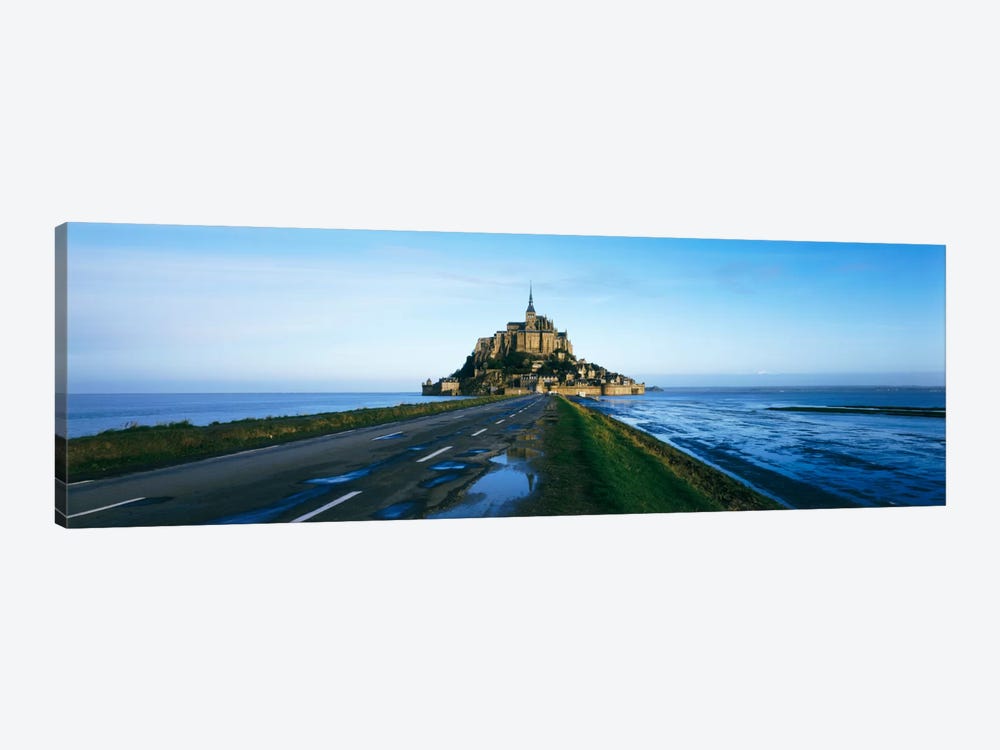 Long Shot, Le Mont-Saint-Michel, Normandy, France by Panoramic Images 1-piece Canvas Art