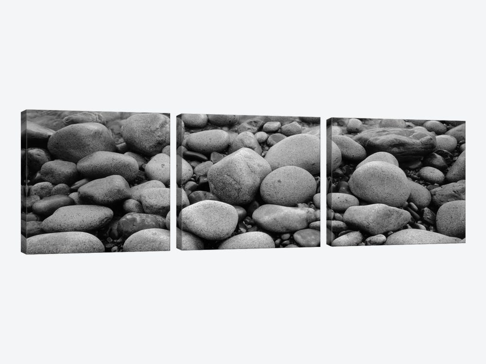 Close-Up Of Rocks, Acadia National Park, Maine, USA by Panoramic Images 3-piece Canvas Wall Art