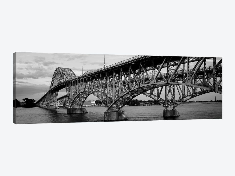 South Grand Island Bridges, New York State, USA by Panoramic Images 1-piece Canvas Art Print