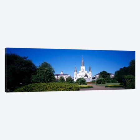 Jackson Square, New Orleans, Louisiana, USA #2 Canvas Print #PIM1106} by Panoramic Images Art Print