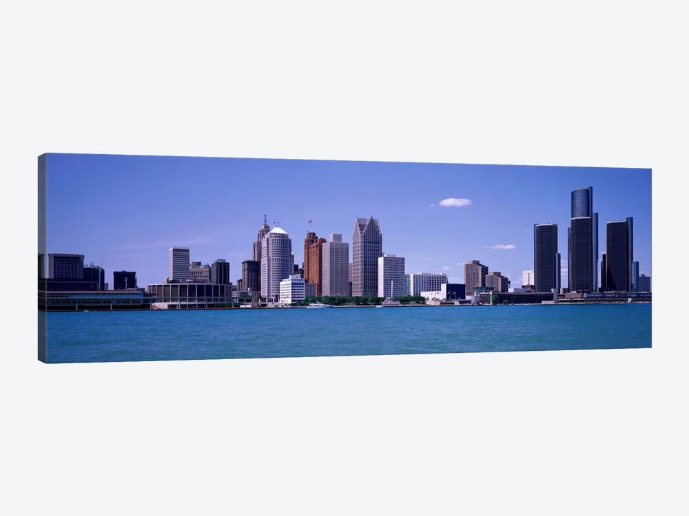 Detroit MI USA by Panoramic Images 1-piece Canvas Art