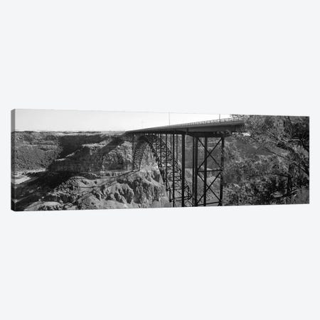 Snake River Bridge, Twin Falls, Idaho, USA Canvas Print #PIM11082} by Panoramic Images Art Print