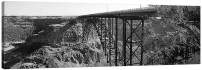 Snake River Bridge, Twin Falls, Idaho, USA Canvas Art Print - Idaho