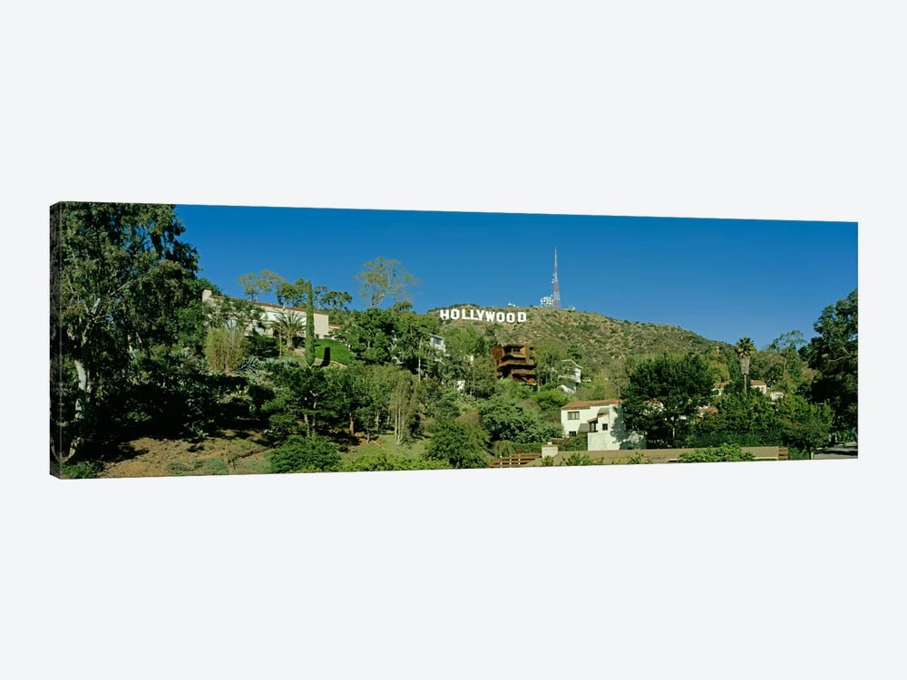 USA, California, Los Angeles, Hollywood Sign at Hollywood Hills by Panoramic Images 1-piece Canvas Artwork