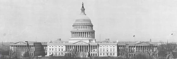 Washington, D.C.: US Capitol Washington DC 1916 by Panoramic Images