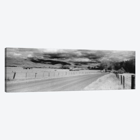 Country Road, Montana, USA Canvas Print #PIM11141} by Panoramic Images Canvas Artwork