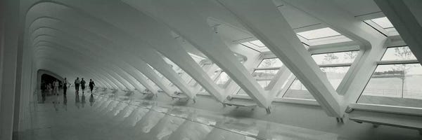 Wisconsin: Interior Milwaukee Art Museum, Milwaukee, Wisconsin, USA by Panoramic Images