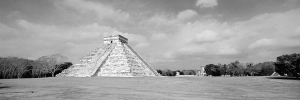 Mexico: El Castillo Pyramid, Chichen Itza, Yucatan, Mexico by Panoramic Images