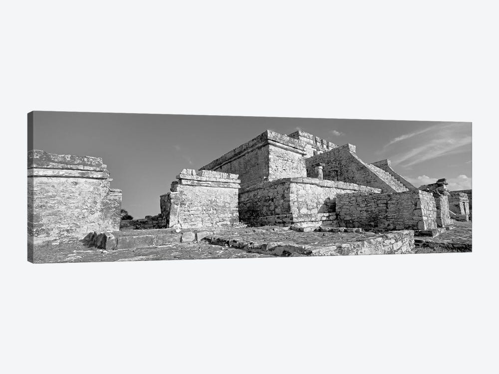 El Castillo, Tulum Archaeological Zone, Quintana Roo, Mexico by Panoramic Images 1-piece Canvas Wall Art
