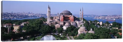 Hagia Sophia, Istanbul, Turkey Canvas Art Print - Istanbul Art