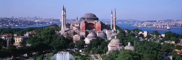 Istanbul: Hagia Sophia, Istanbul, Turkey by Panoramic Images