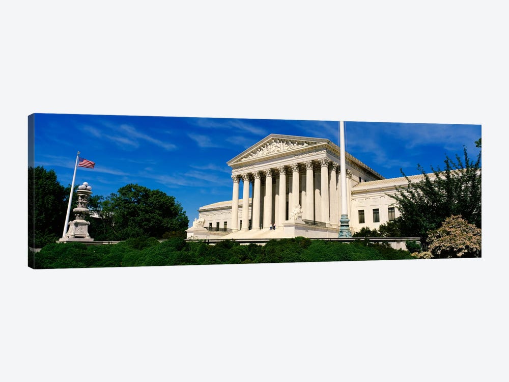 US Supreme Court Building, Washington DC, District Of Columbia, USA by Panoramic Images 1-piece Canvas Artwork