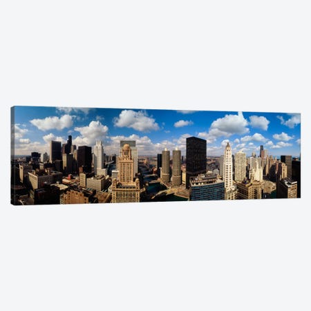 Skyline From Lake Michigan, Chicago, Illinois, USA #2 Canvas Print #PIM113} by Panoramic Images Canvas Artwork