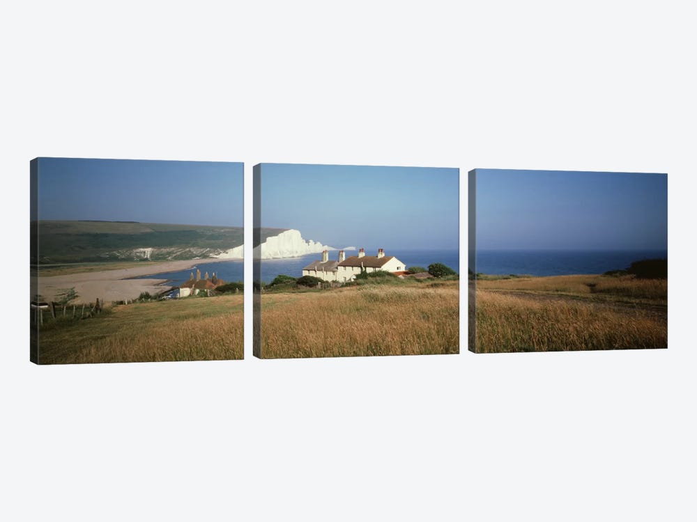 Seven Sisters Dover England by Panoramic Images 3-piece Canvas Artwork
