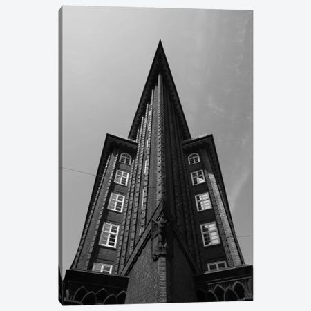 Low angle view of an office building, Chilehaus, Hamburg, Germany Canvas Print #PIM11487} by Panoramic Images Canvas Art