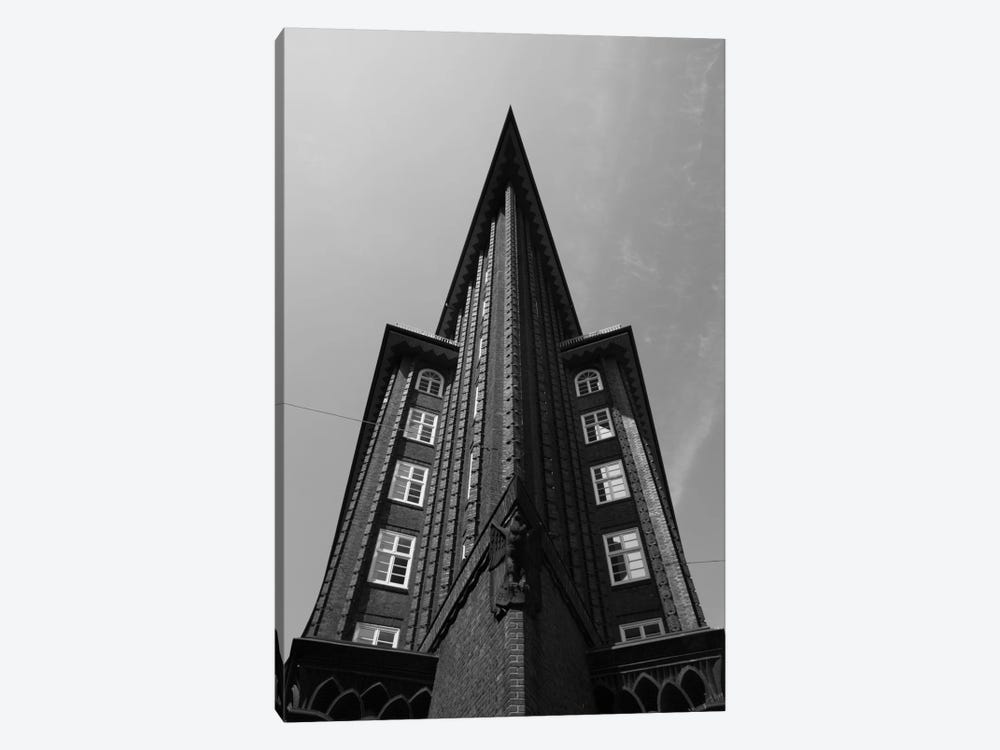 Low angle view of an office building, Chilehaus, Hamburg, Germany by Panoramic Images 1-piece Canvas Art