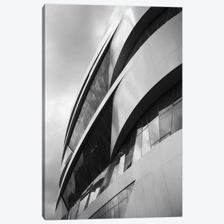 Low angle view of an automotive museum, Mercedes-Benz Museum, Stuttgart, Baden-Wurttemberg, Germany Canvas Print #PIM11493} by Panoramic Images Canvas Artwork