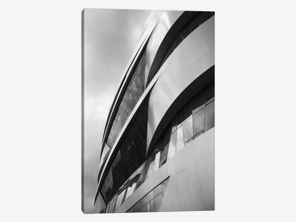 Low angle view of an automotive museum, Mercedes-Benz Museum, Stuttgart, Baden-Wurttemberg, Germany by Panoramic Images 1-piece Canvas Art Print