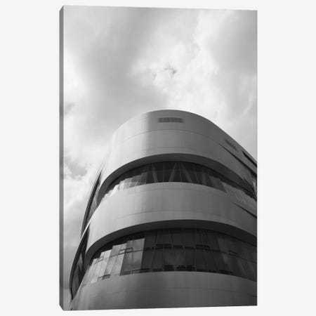 Low angle view of an automotive museum 2, Mercedes-Benz Museum, Stuttgart, Baden-Wurttemberg, Germany Canvas Print #PIM11494} by Panoramic Images Canvas Print