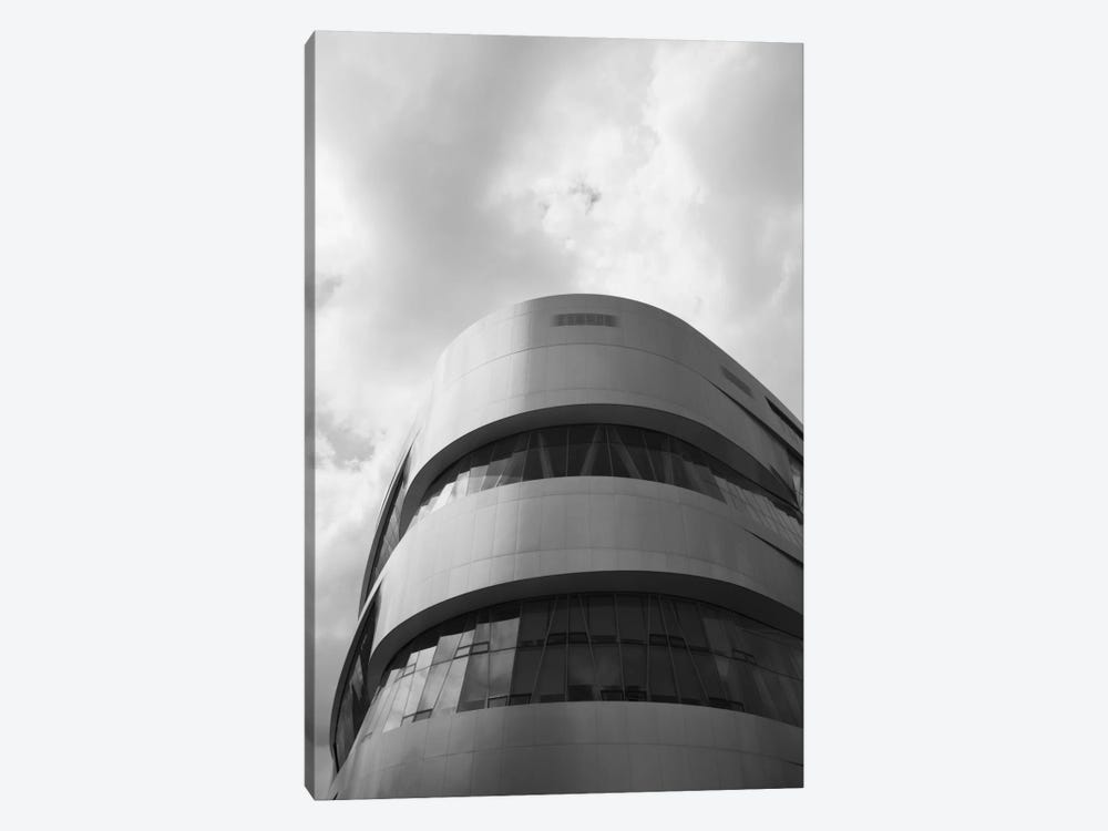 Low angle view of an automotive museum 2, Mercedes-Benz Museum, Stuttgart, Baden-Wurttemberg, Germany by Panoramic Images 1-piece Canvas Wall Art