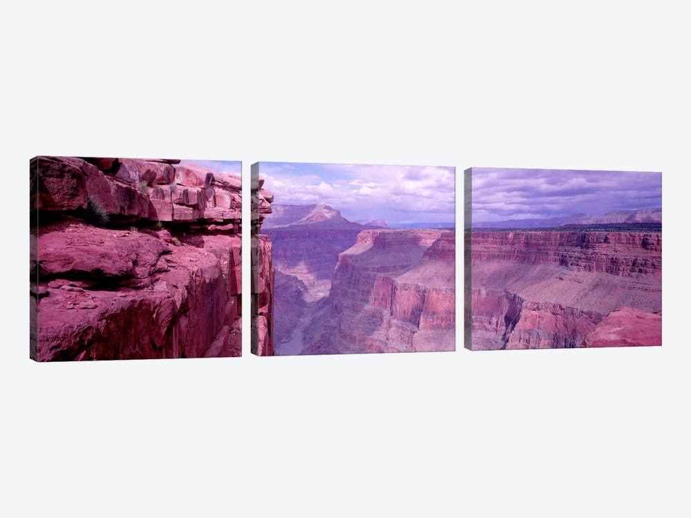 Grand Canyon, Arizona, USA by Panoramic Images 3-piece Canvas Wall Art