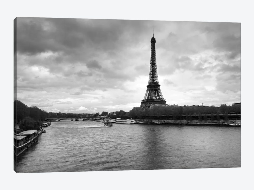 Eiffel Tower from Pont De Bir-Hakeim, Paris, Ile-De-France, France by Panoramic Images 1-piece Art Print