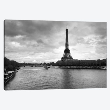 Eiffel Tower from Pont De Bir-Hakeim, Paris, Ile-De-France, France Canvas Print #PIM11550} by Panoramic Images Canvas Art Print