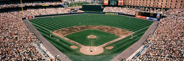 Stadiums: Camden Yards Baseball Field Baltimore MD by Panoramic Images