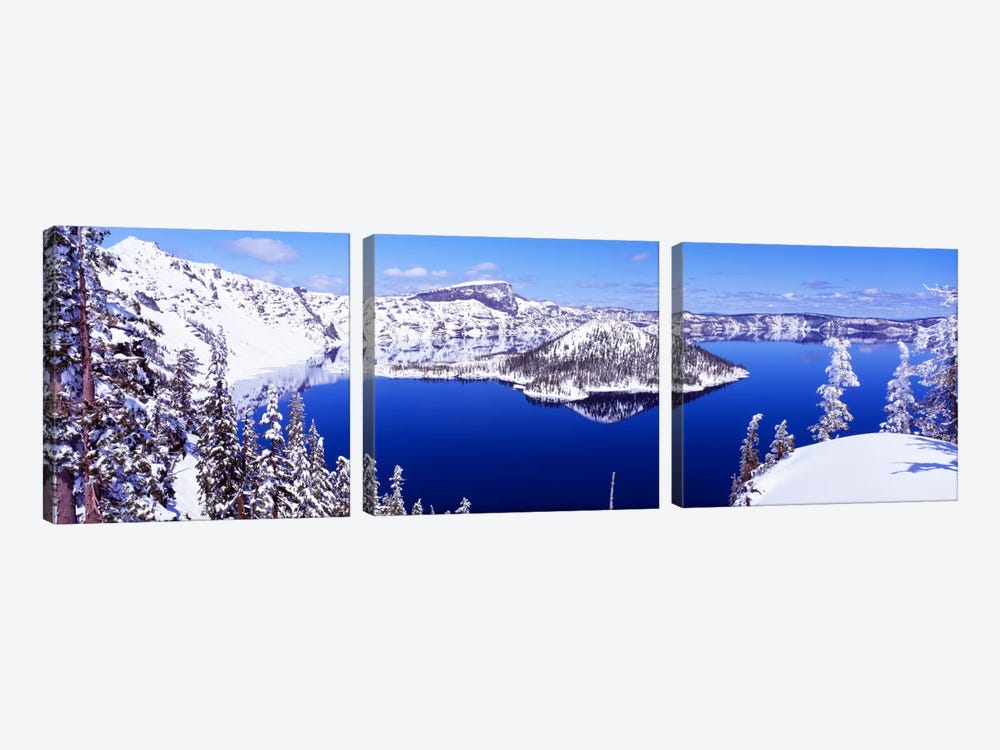 USA, Oregon, Crater Lake National Park by Panoramic Images 3-piece Art Print