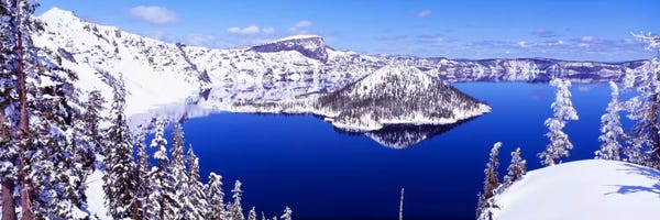 Panoramic Images: USA, Oregon, Crater Lake National Park by Panoramic Images