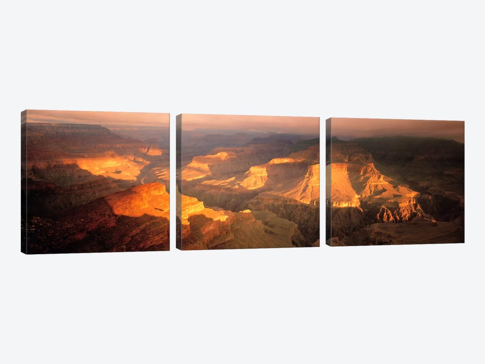 Hopi Point Canyon Grand Canyon National Park AZ USA by Panoramic Images 3-piece Art Print