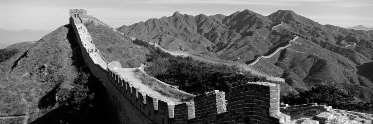 Great Wall of China (black & white)