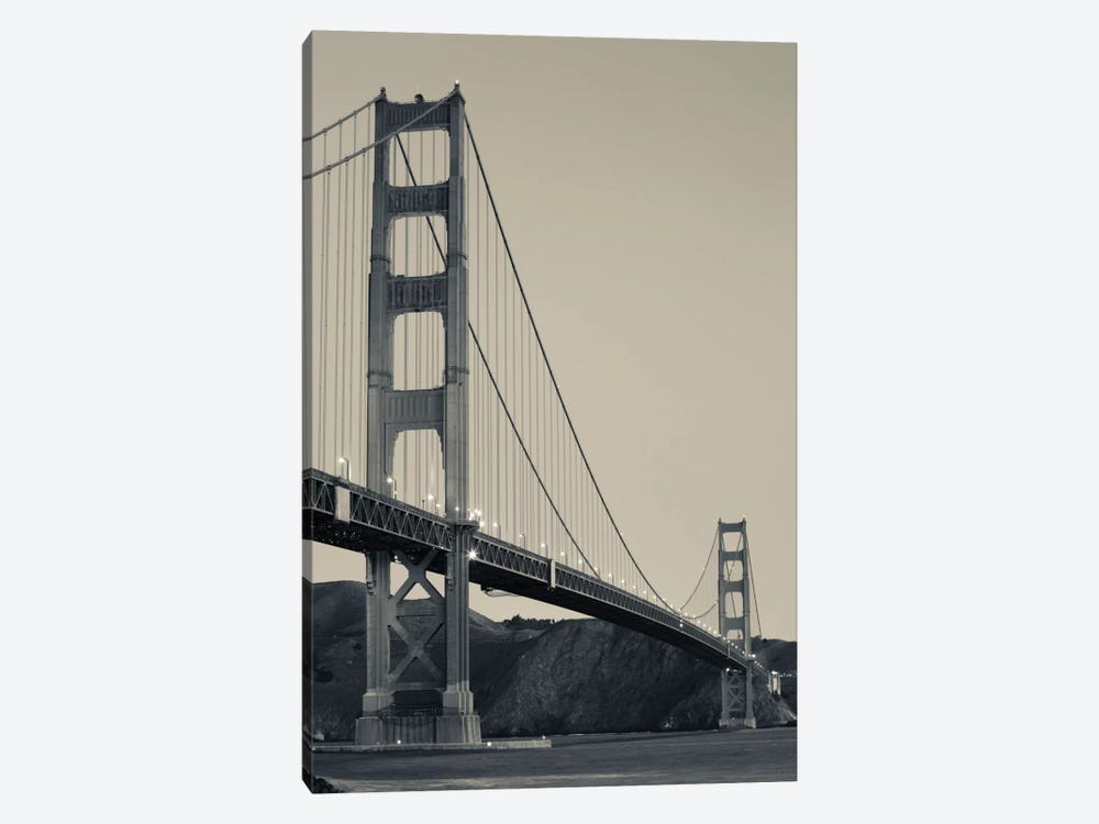 Golden Gate Bridge At Dawn, San Francisco, California, USA by Panoramic Images 1-piece Canvas Wall Art