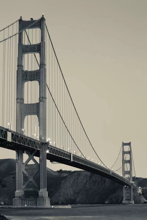 Golden Gate Bridge At Dawn, San Francisco, California, USA