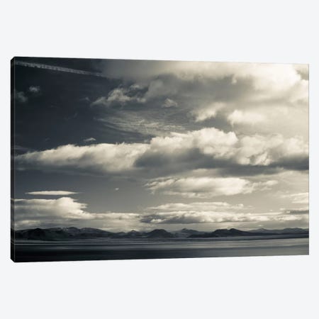 Clouds over a lake, Mono Lake, Lee Vining, Mono County, California, USA Canvas Print #PIM11687} by Panoramic Images Canvas Art