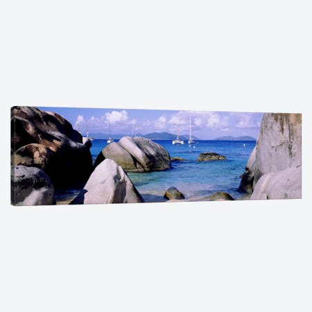 The Baths, Virgin Gorda, British Virgin Islands Canvas Print #PIM1171} by Panoramic Images Canvas Print