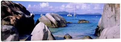 The Baths, Virgin Gorda, British Virgin Islands Canvas Art Print - Rocky Beach Art