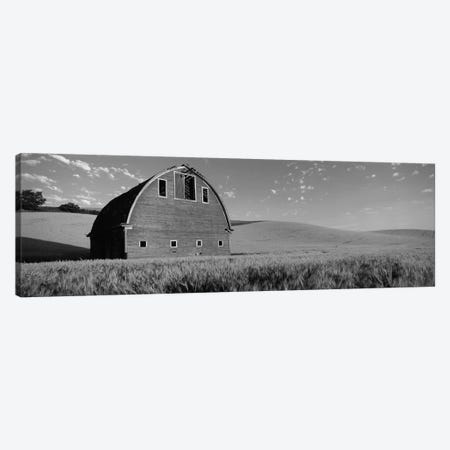 Old barn in a wheat field, Palouse, Whitman County, Washington State, USA Canvas Print #PIM11726} by Panoramic Images Canvas Art Print